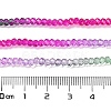 Transparent Painted Glass Beads Strands LS-DGLA-A034-T2mm-A06-3