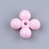 Opaque Solid Color Acrylic Beads MACR-T030-03-2