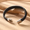 Imitation Leather Cord Bracelets X-BJEW-N0011-029B-1