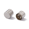 Tarnish Resistant 201 Stainless Steel Cord Ends STAS-G288-01H-P-3