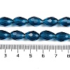 Transparent Glass Beads Strands EGLA-N013-T10mm-D25-4
