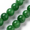Natural Mashan Jade Round Beads Strands G-D263-10mm-XS13-1