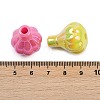 Opaque UV Plating Acrylic Beads PACR-P005-04-3