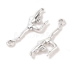 Tibetan Style Zinc Alloy Dancer Pendants LS-TIBEP-R334-283AS-RS-2