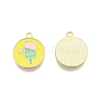 Alloy Enamel Pendants FIND-A017-23LG-1