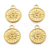Ion Plating(IP) 201 Stainless Steel Pendants X-STAS-N098-223LG-2