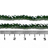 Electroplate Transparent Glass Beads Strands LS-EGLA-A035-T3mm-A10-4