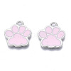 Alloy Enamel Pendants X-ENAM-T016-22P-RS-3