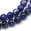 Round Natural Sodalite Beads Strands LS-G-F222-39-6mm-2
