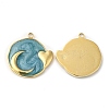 Real 18K Gold Plated 304 Stainless Steel Pendants STAS-A084-25G-04-1