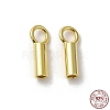 925 Sterling Silver Cord Ends STER-P055-01A-G-1