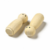 Unfinished Wooden Peg Dolls Display Decorations WOOD-E015-01G-2