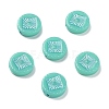 Opaque Acrylic Beads LS-OACR-G016-07C-1