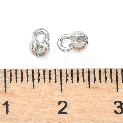 Brass Bead Tips KK-C156-02A-P-1
