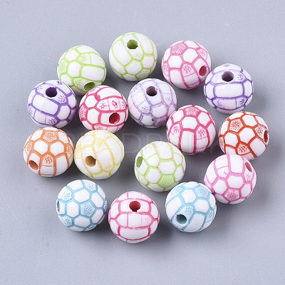Craft Style Acrylic Beads MACR-S299-019-1