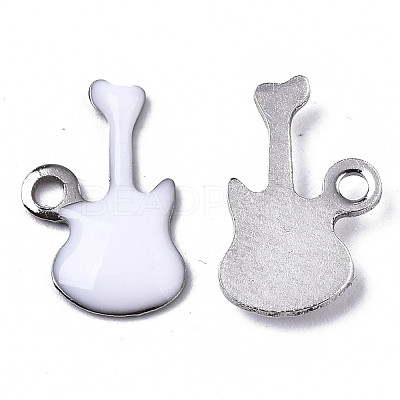 201 Stainless Steel Enamel Charms STAS-N088-15K-1
