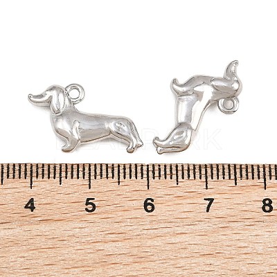 304 Stainless Steel Pendants STAS-L022-590P-1