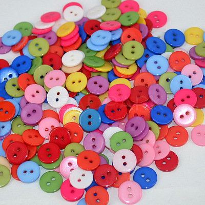Candy Colorful Two-hole Buttons X-NNA0VCT-1