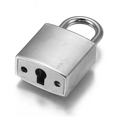 Rectangle Alloy Padlock Mini Lock with Key PALLOY-H191-02P-1