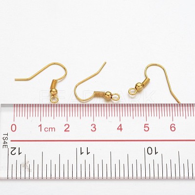 Iron Earring Hooks X-E135-NFG-1