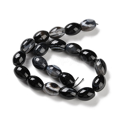 Natural Eye Agate Beads Strands G-NH0019-D04-04-1