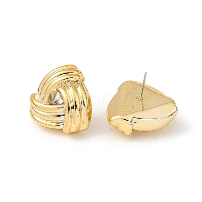 Triangle Acrylic Stud Earrings EJEW-P251-20-1