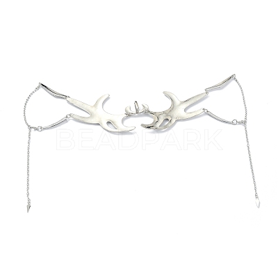 Party Alloy Face Masks AJEW-B021-02P-1