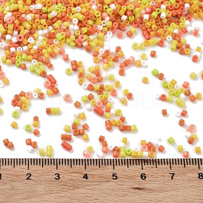 Baking Paint Glass Seed Beads SEED-S042-05B-44-1