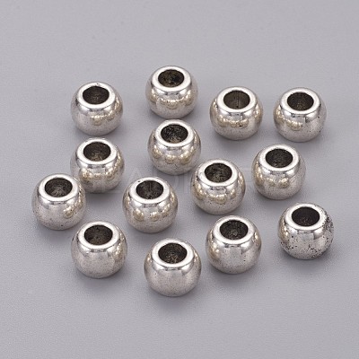 Tibetan Style Alloy European Beads K08T4042-1