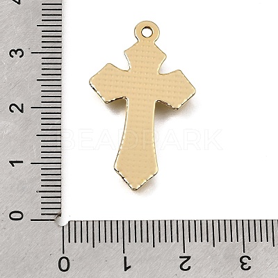 UV Plating Alloy Crystal Rhinestone Pendants RB-CBAD37D-17G-1