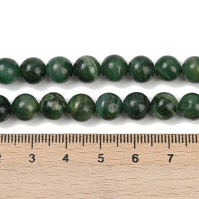 Natural African Jade Beads Strands G-K091-8mm-1