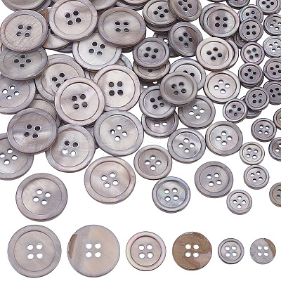 3 Style Natural Shell Buttons BUTT-PH0001-21-1