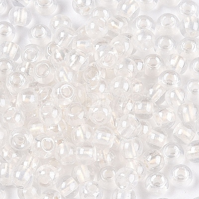 6/0 Transparent Inside Colours Glass Seed Round Beads X1-SEED-N006-004A-1