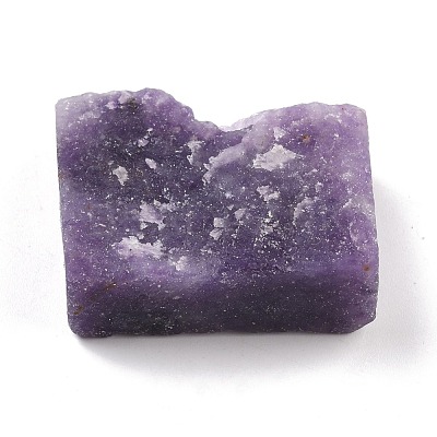 Rough Natural Lepidolite/Purple Mica Stone Beads G-D457-02-1