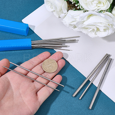 30Pcs 304 Stainless Steel Sticks TOOL-SC0001-88-1