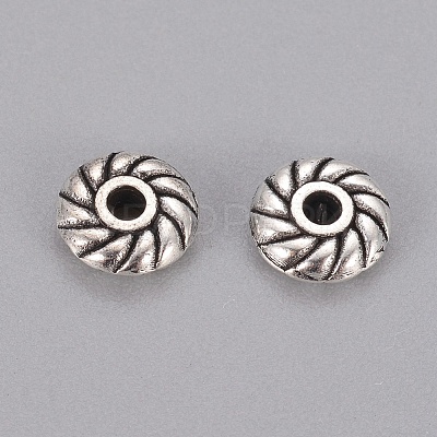 Tibetan Style Alloy Spacer Beads LF10764Y-1