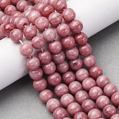 Ombre Effect Dyed Glass Beads Strands GLAA-T031-01O-1