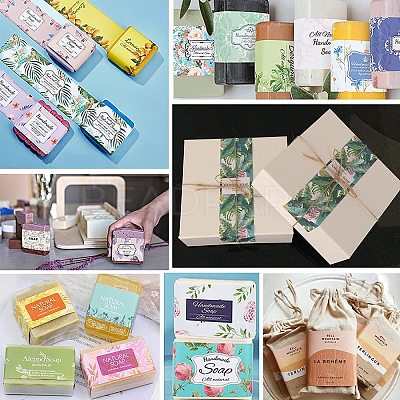 Abstract Fruit Style Soap Paper Tag DIY-WH0399-69Z-1