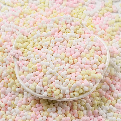 Macaron Color Opaque Frosted Glass Seed Beads X1-SEED-K009-12B-13-1