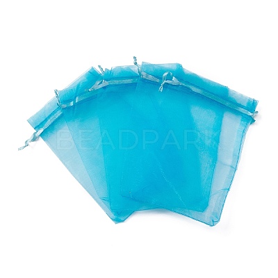 Organza Gift Bags with Drawstring X-OP-R016-10x15cm-17-1