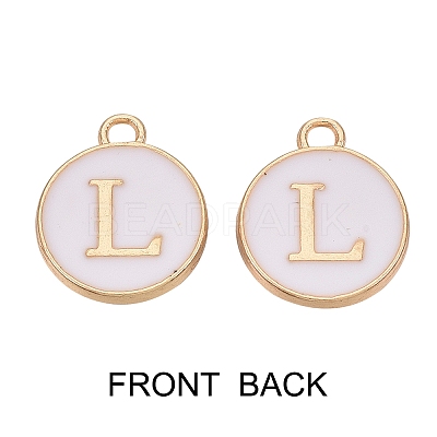 Golden Plated Alloy Charms ENAM-SZ0001-25A-L-1