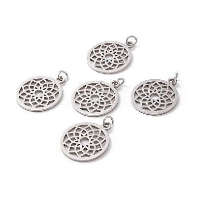 Non-Tarnish 304 Stainless Steel Pendants STAS-S105-T523S-1