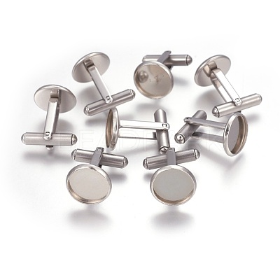 Tarnish Resistant 201 Stainless Steel Cuff Settings STAS-P227-42P-1
