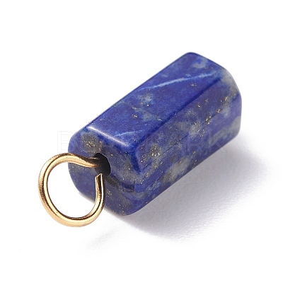 Natural Gemstone Pendants PALLOY-JF01226-1
