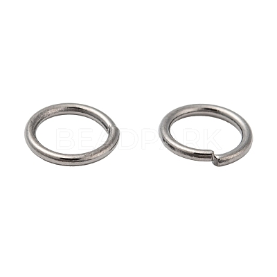 Brass Open Jump Rings JRC8MM-B-1