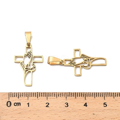 201 Stainless Steel Pendants STAS-K310-01A-G-1