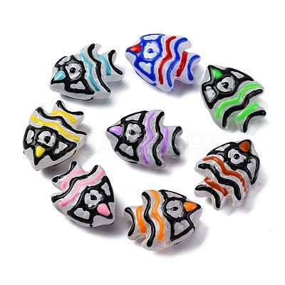 Handmade Lampwork Beads LAMP-S068-06M-1