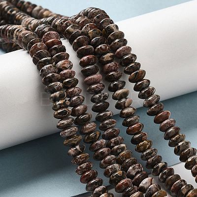 Natural Leopard Skin Jasper Beads Strands G-Z030-A07-01-1