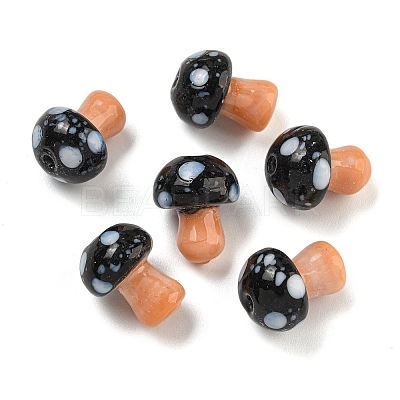 Handmade Lampwork Beads LAMP-F034-01C-1