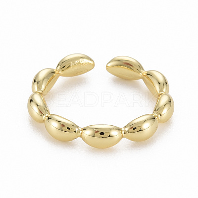 Brass Cuff Rings RJEW-Q164-008-NF-1